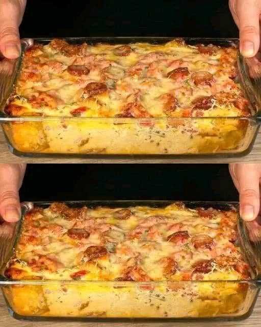 CHICKEN CORDON BLEU LASAGNA”