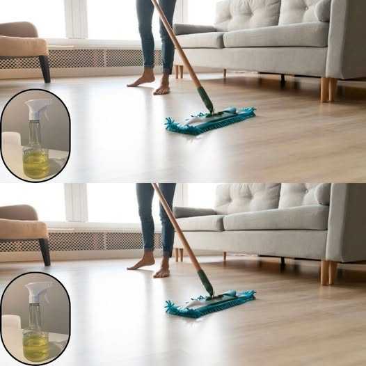 Homemade floor cleaner, with this mixture it will be like new