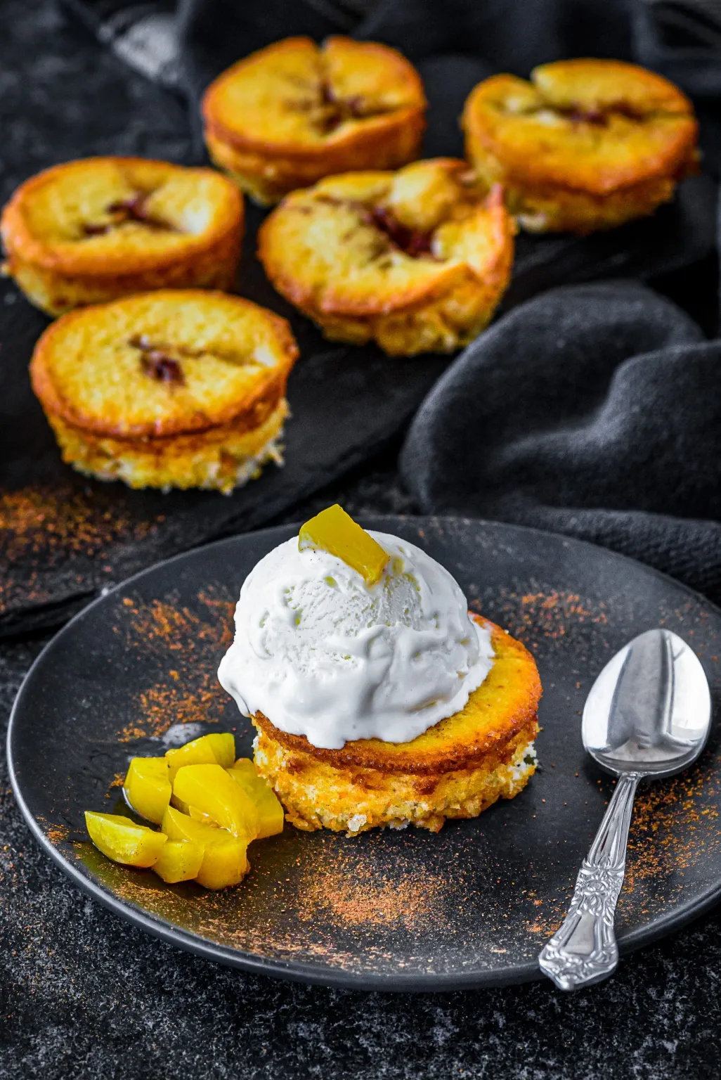 MINI PEACH COBBLER RECIPE