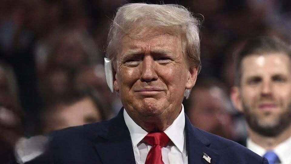 Donald Trump with tears in his eyes make the sad announcement… See more – story-veterans.com