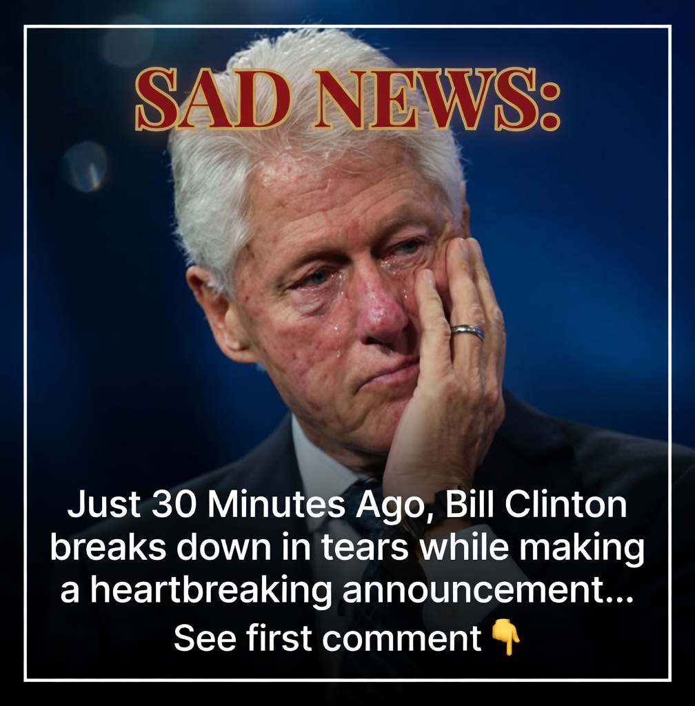 Bill Clinton Delivers Heart-Wrenching Announcement in Public Address# – CELEB BNEWS