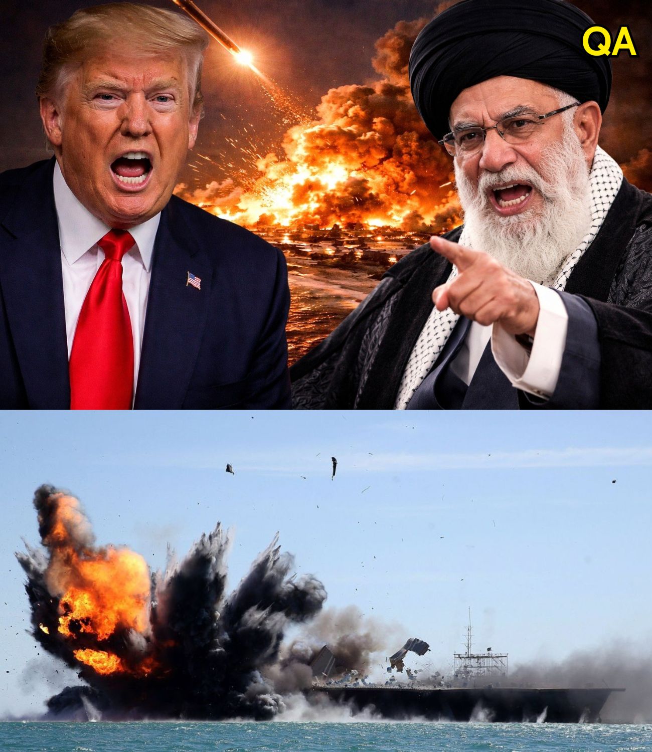 HT15. BREAKING NEWS. Iran Tried to Sink a US. Aircraft Carrier 32 Minutes Later…See more – NewsMedia