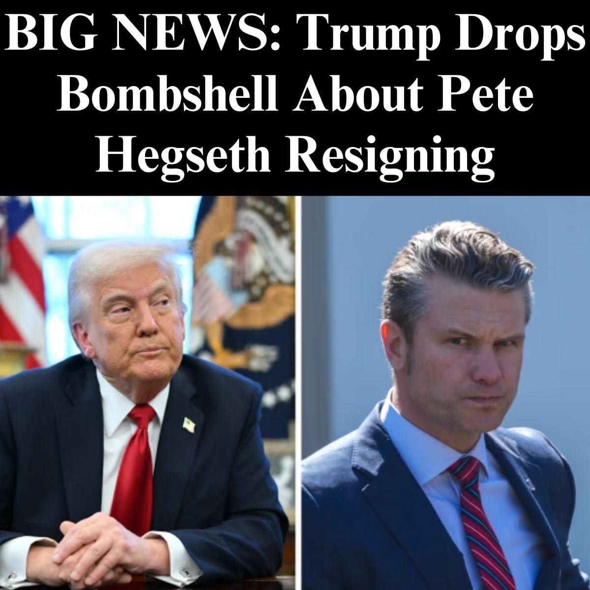 Trump Delivers Verdict On Pete Hegseth As Dems Demand His Resignation – story-veterans.com
