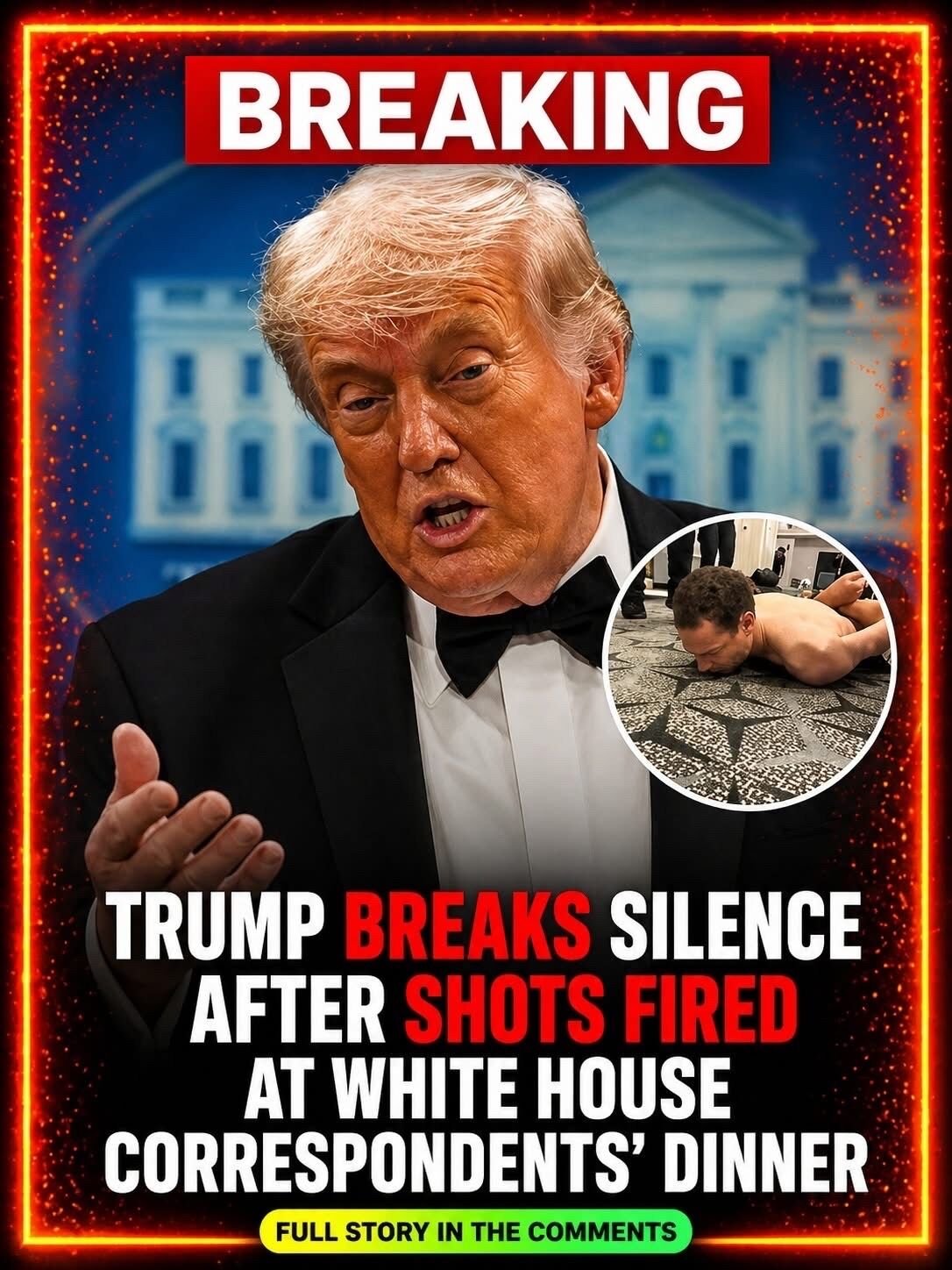 Trump speaks out after shots are fired at White House correspondents’ dinner – story-veterans.com