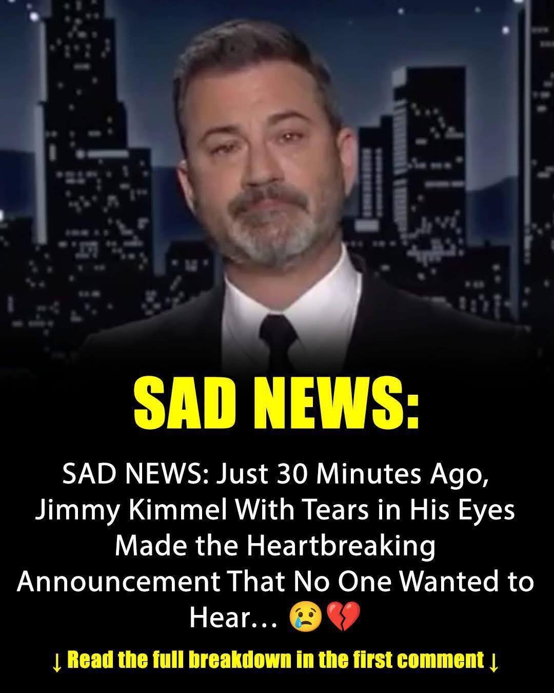 Jimmy Kimmel Sad News – story-veterans.com