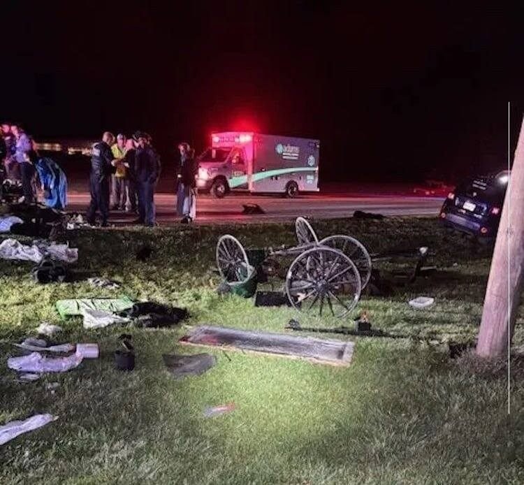 Jeep plows into Amish buggy near Berne — father airlifted, multiple children – story-veterans.com