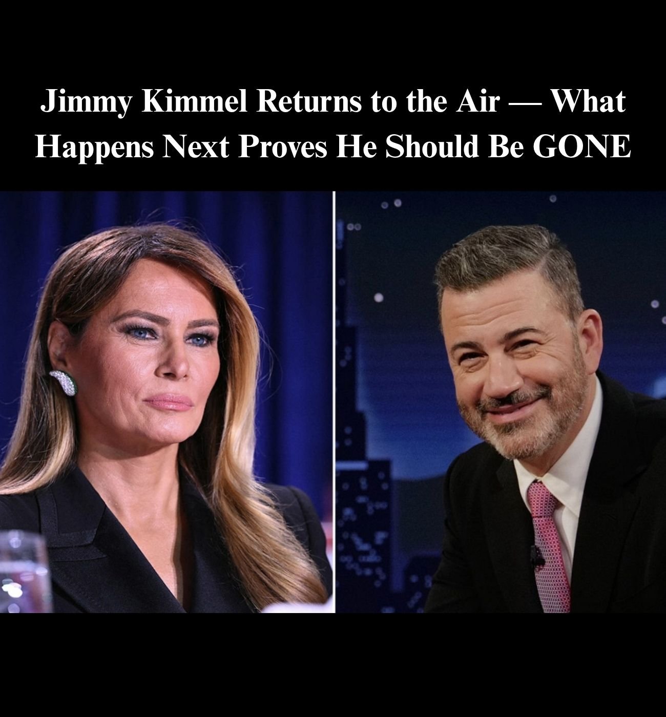 Kimmel Doubles Down On Melania ‘Expectant Widow’ Insult – story-veterans.com