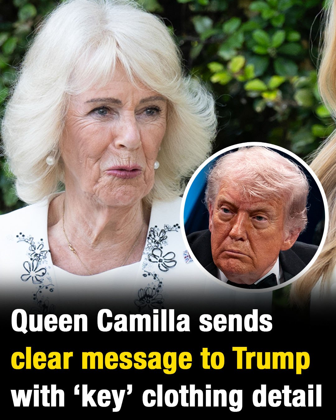 Queen Camilla sends clear message to Trump with ‘key’ clothing detail – story-veterans.com